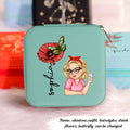 Birth Month Flowers Butterflies Woman Jewellery Box Travel Jewelry Box Birthday Gift For Women Bridal Party Gift For Mom Friend Girls Graphic Tee – Cozy Vibes · Trending Graphic Apparel