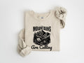 Retro Mountains Crewneck Sweater Take Me To The Mountains Mystical Mountain Outdoors Crewneck Camping Sweater Wilderness Travel Wander Graphic Tee – Soft Feel · Perfect For Daily Wear