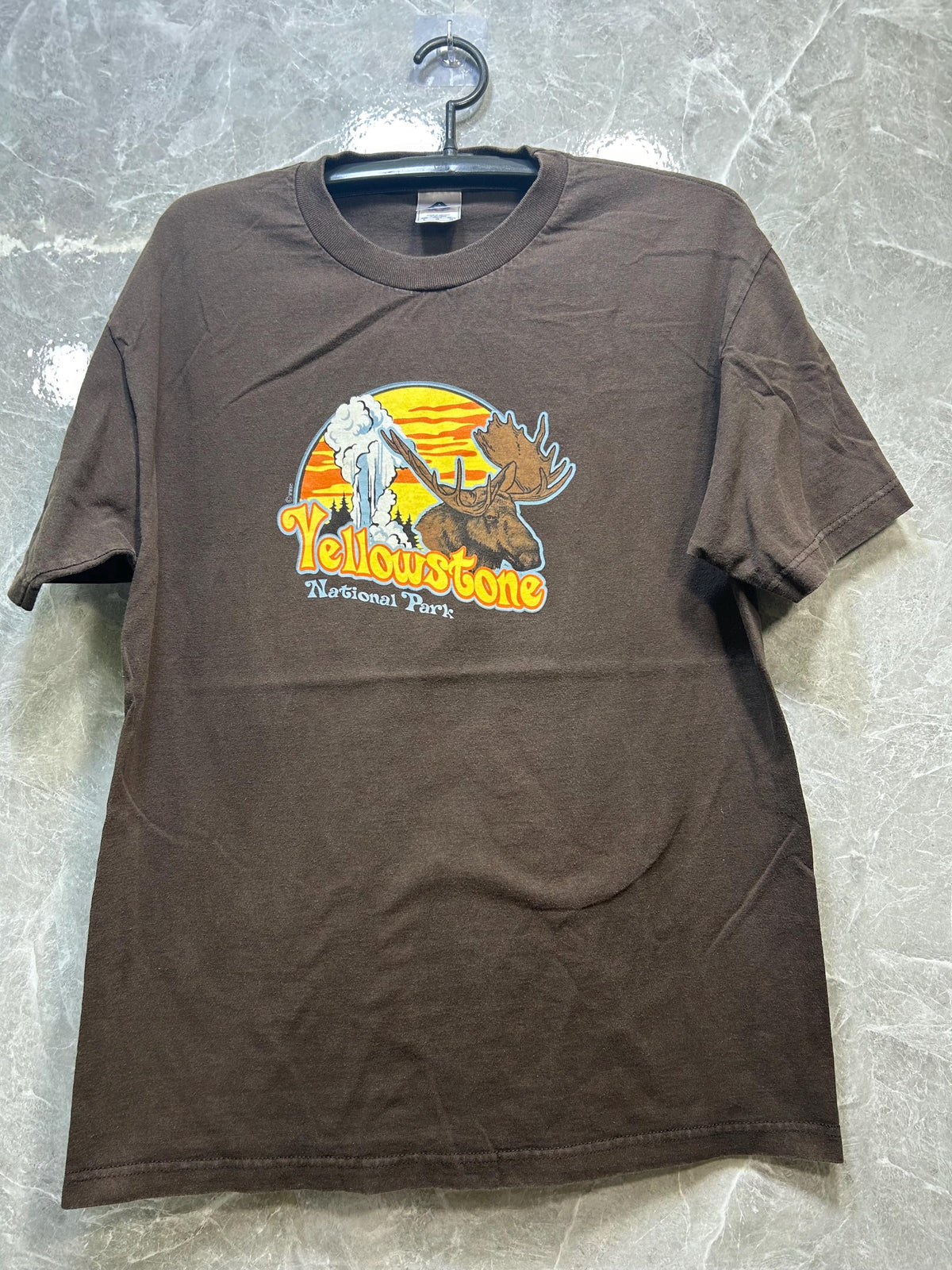 Vintage Yellowstone National Park 00s T Shirt Size L Graphic Tee – Aesthetic Look · High-Quality Print