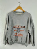 Vintage us navy aviator crewneck sweatshirt Medium Sweatshirt – Aesthetic Look · High-Quality Print