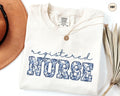 Registered Nurse Shirt Toile De Jouy Nurse Tee Chinoiserie Future Nursing Student Graduation GiftNurse Week TShirt Graphic Tee – Soft Feel · Must-Have Style