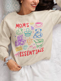 Cute Mama Doodle Shirt Mom39s Essentials Colorful 90s Aesthetic Mother39s Day Sweatshirt with Flowers New Mama Present for Sister or Friend Sweatshirt – Premium Graphic · Top Pick For Any Outfit
