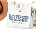 Custom Nurse Tshirt RN Personalized Nurse Graduation Gift Toile Nurse Name Shirt Chinoiserie Nurse Week Tee Graphic Tee – Fan Favorite · Great Gift For Fans