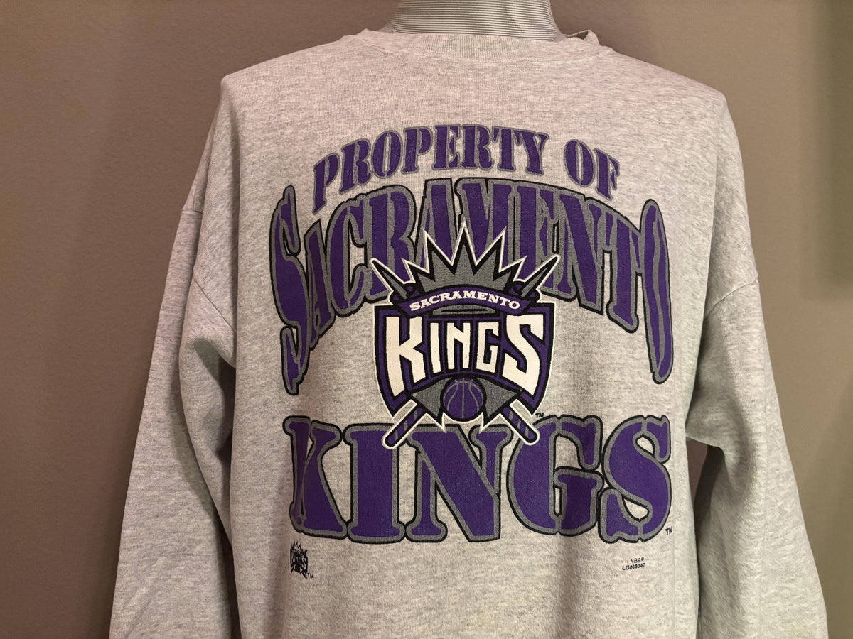 Vintage 90s Sacramento Kings Basketball NBA Crewneck Sweatshirt XL Sweatshirt – Everyday Comfort · Great Gift For Fans