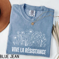 Vive La Resistance Shirt Democratic Resist Shirt Political Activist Gift Women39s Rights Gift Feminist Empowerment Shirt Graphic Tee – Bold Style · Trending Graphic Apparel