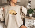 Rollin With My Pug Sweatshirt Funny Pug Owner Lover Sweatshirt Pug Mama Shirt Pug Mom Shirt Pug Shirt Pug Owner Pullover Cute Pug Sweatshirt – Bold Style · Trending Graphic Apparel