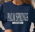 Palm Springs Sweatshirt Womens California Crewneck Palm Springs Gift Palm Springs Bachelorette Palm Springs Shirt Sweatshirt – Cozy Vibes · Great Gift For Fans