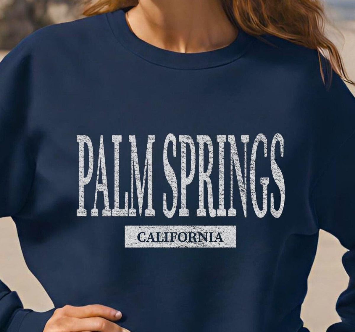 Palm Springs Sweatshirt Womens California Crewneck Palm Springs Gift Palm Springs Bachelorette Palm Springs Shirt Sweatshirt – Cozy Vibes · Great Gift For Fans