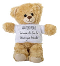 Water Polo Gift Funny Athlete Teddy Bear Sports Humor Water Polo Because Its Fun to Drown Your Friends Graphic Tee – Feel-Good Design · Great Gift For Fans