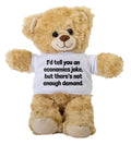 Economics Gift Funny Economist Teddy Bear Economics Teacher or Student Present Id Tell You an Economics Jokequot Graphic Tee – Soft Feel · High-Quality Print