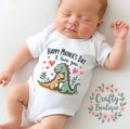 First Mother39s Day Mothers Day Gift Idea Newborn Baby Grow 1st Mother Day Baby Shower I Love My Mum Dinosaur Tee Bib 1145 Graphic Tee – Soft Feel · High-Quality Print