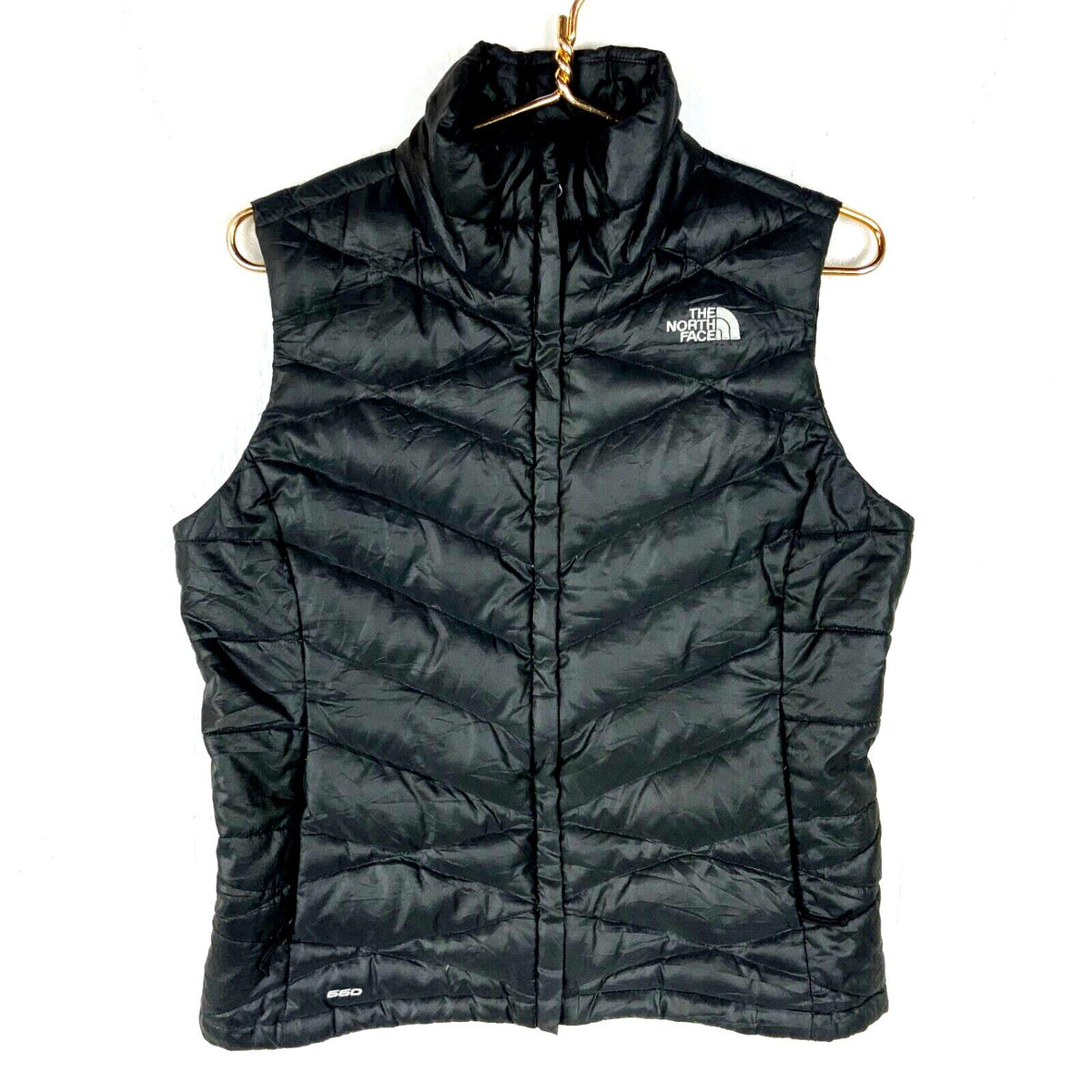 The North Face 550 Down Women39s Puffer Vest Medium Gray Full Zip Graphic Tee – Soft Feel · High-Quality Print