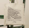 Amalfi Coast Italy Tote Bag Gift Bachelorette Bridal Womens Carryall Large Tote Bag – Fan Favorite · Top Pick For Any Outfit
