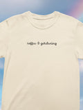 Coffee and Gardening Tee Shirt for Mom Who Loves Coffee Cute Garden Lover TShirt for Daughter or Sister who Gardens Simple Minimalist Tee Graphic Tee – Feel-Good Design · Top Pick For Any Outfit