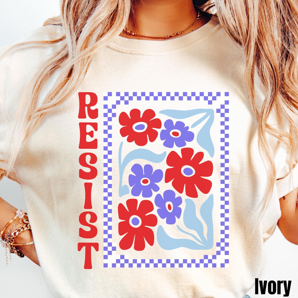 Resist Shirt Liberal Protest Shirt Political Democratic Social Justice Tshirt Feminist Shirt Democracy Gift Graphic Tee – Soft Feel · Top Pick For Any Outfit