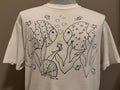 Vintage 90s Fish Family Art Animal Love Ocean Tshirt XL Graphic Tee – Fan Favorite · Great Gift For Fans