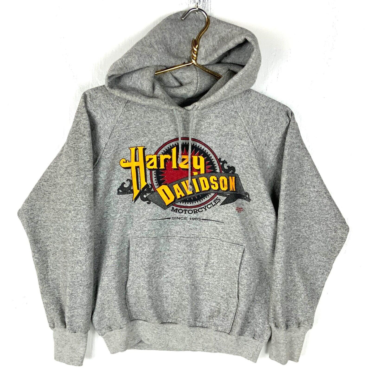 Vintage Harley Davidson 3d Emblem Sweatshirt Hoodie Medium 1991 Outback Cycle Hoodie – Fan Favorite · Must-Have Style