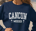Cancun Beach Sweatshirt Unisex Mexico Palm Trees Shirt Crewneck Pullover Gift Souvenir Sweatshirt – Fan Favorite · Must-Have Style