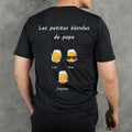 T Shirt Personnalis quotLes Petites Blondes de Papaquot Cadeau personnalis papa fte des pres anniversaire papa Graphic Tee – Bold Style · Top Pick For Any Outfit
