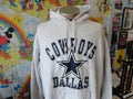 Vintage 9039s Dallas Cowboys Nutmeg Mills Gray Hoodie Sweatshirt Size XL Hoodie – Soft Feel · Must-Have Style