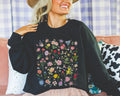 Rose Flower Sweatshirt Mom Who Loves Flowers June Birth Month Gift Mother39s Day Cute Birthday Present Florist or Daughter who Gardens Sweatshirt – Easygoing Wear · Trending Graphic Apparel