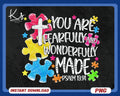 Fearfully And Wonderfully Made Png Scripture Christian Png Aesthetic Christian Png Jesus Loves You Png Autism Png Christian Shirt Png Graphic Tee – Fan Favorite · Great Gift For Fans