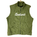 Carhartt Fleece Sweater Vest Womens XL Green Full Zip Embroidered Graphic Tee – Everyday Comfort · High-Quality Print