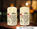 Sentimental Poem Gift For Mother Custom Thank You Mom Gift Personalized Birth Flower Led Candle Mothers Day Gift From Daughter Or Son Graphic Tee – Soft Feel · Must-Have Style