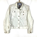 Carhartt Women39s Denim Jean Trucker Jacket Size Large White Made in Usa Graphic Tee – Aesthetic Look · High-Quality Print
