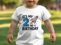 Boys 2nd Birthday TShirt White TShirt Rocket Ship Theme It39s My 2nd Birthday Shirt Toddler Boys Birthday Outfit Gift Graphic Tee – Premium Graphic · Perfect For Daily Wear