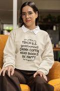 US Government High School Teacher or College Professor Sweatshirt Cute Teaching Assistant History Major Shirt Political Science Major Gift Sweatshirt – Everyday Comfort · Trending Graphic Apparel
