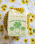 Funny Gardening Tee Shirt for Garden Lover Who Planted Mint in the Ground Silly Herb Garden Humor Shirt for Daughter or Grandma Who Gardens Graphic Tee – Fan Favorite · Must-Have Style