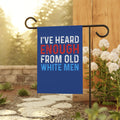 I39ve Heard Enough From Old White Men Anti Maga Anti Trump Fuck Trump Flag Anti Trump Flag Graphic Tee – Everyday Comfort · Great Gift For Fans