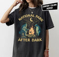 National Park After Dark Funny T shirt Protect Our National Parks Buffalo Shirt Parks Over Profit Granola Girl Shirt Graphic Tee – Warm & Stylish · High-Quality Print