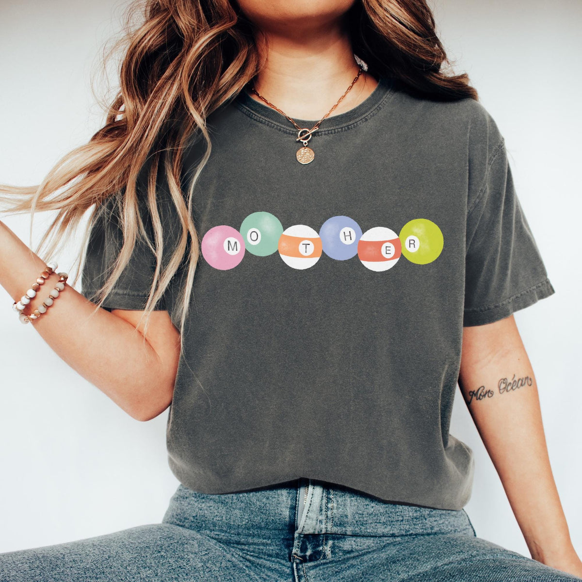 Mama Shirt Mom Shirt New Mom Shirt New Mom Gift Mothers Day Gift 8 Ball Shirt Graphic Tee – Cozy Vibes · Great Gift For Fans