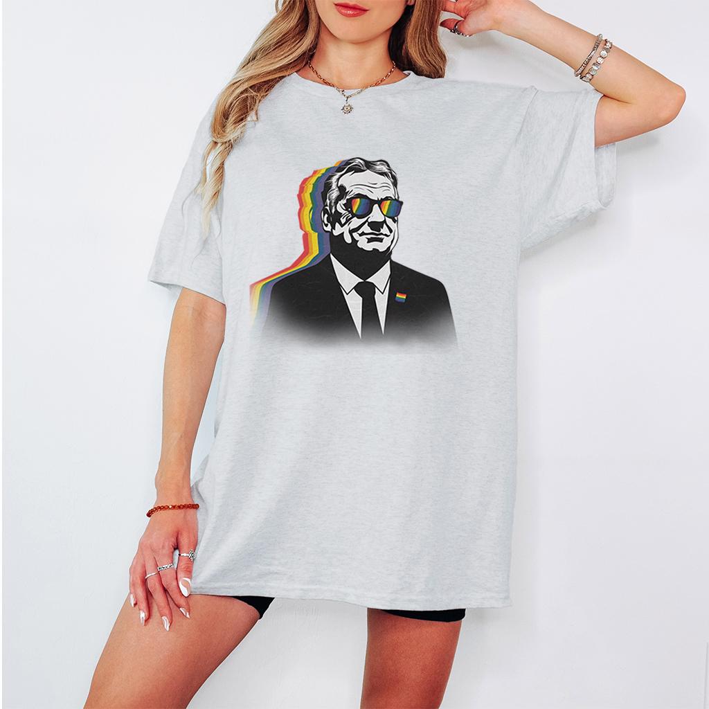 Viktor Orban39s Pride Unisex T Shirt LGBTQ Rainbow Pride Shirt Szivrvnyos Orbn Pl Pride Lesbian Shirt Viktor Orban LGBT Pride Shirt Graphic Tee – Aesthetic Look · Top Pick For Any Outfit