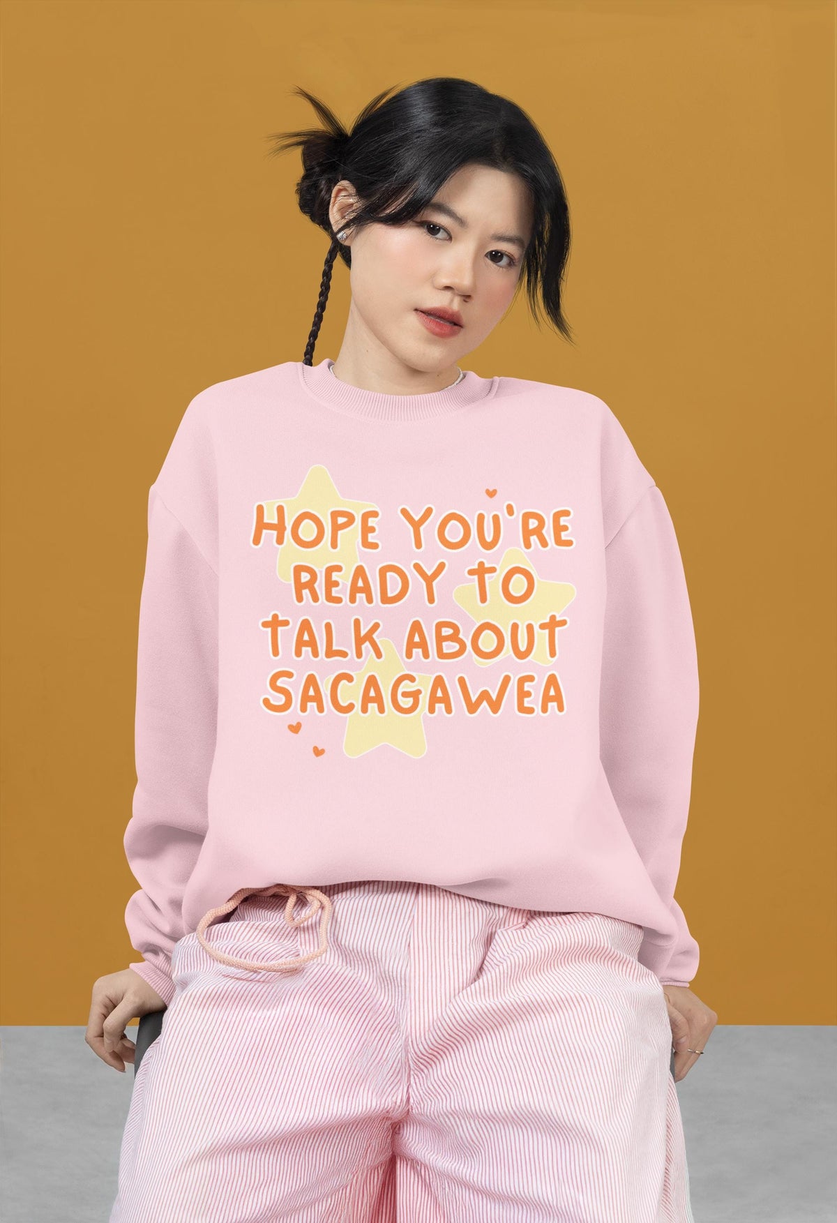 Sacagawea American History Sweatshirt Social Studies Teacher High School History Teacher 18th Century Women39s History Gift History Buff Sweatshirt – Soft Feel · Trending Graphic Apparel