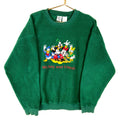 Vintage Disney Mickey Friends Fleece Sweater Jacket Large Green Crewneck Graphic Tee – Premium Graphic · Perfect For Daily Wear