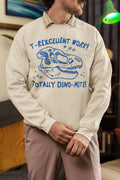 Dinosaur Teacher Sweatshirt for Kindergarten Teacher or Second Grade Teaching Assistant TRexcellent Work Cute Science Teacher Crewneck Sweatshirt – Feel-Good Design · Top Pick For Any Outfit