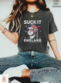 Suck It England Shirt Funny George Washington T Shirt 4th of July Gift Patriotic USA Tee Independence Day T Shirt for Men Women Graphic Tee – Warm & Stylish · High-Quality Print