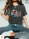 Patriotic Nurse Shirt Nurse 4th Of July Shirt Nurse Gift American Nurse Shirt Memorial Day Nurse Shirt Nurse Life Tee USA Graphic Tee – Cozy Vibes · Top Pick For Any Outfit