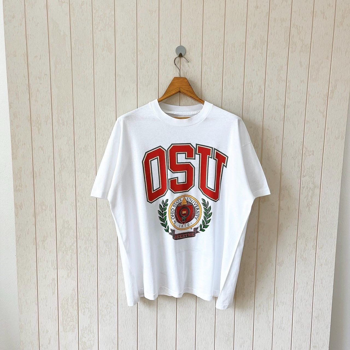 Vintage Ohio State University t shirt vintage NCAA Buckeyes t shirt size XL Graphic Tee – Cozy Vibes · Must-Have Style