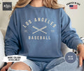 Los Angeles Baseball Sweatshirt Retro Dodges Baseball Sweatshirt Dodgers Baseball Sweatshirt Dodgers Sports Fan Apparel Los Angeles Gift Sweatshirt – Easygoing Wear · Great Gift For Fans