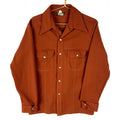 Vintage 1970s Western Shirt Large Brown Long Sleeve Snap Pearl Tobias Graphic Tee – Aesthetic Look · Perfect For Daily Wear