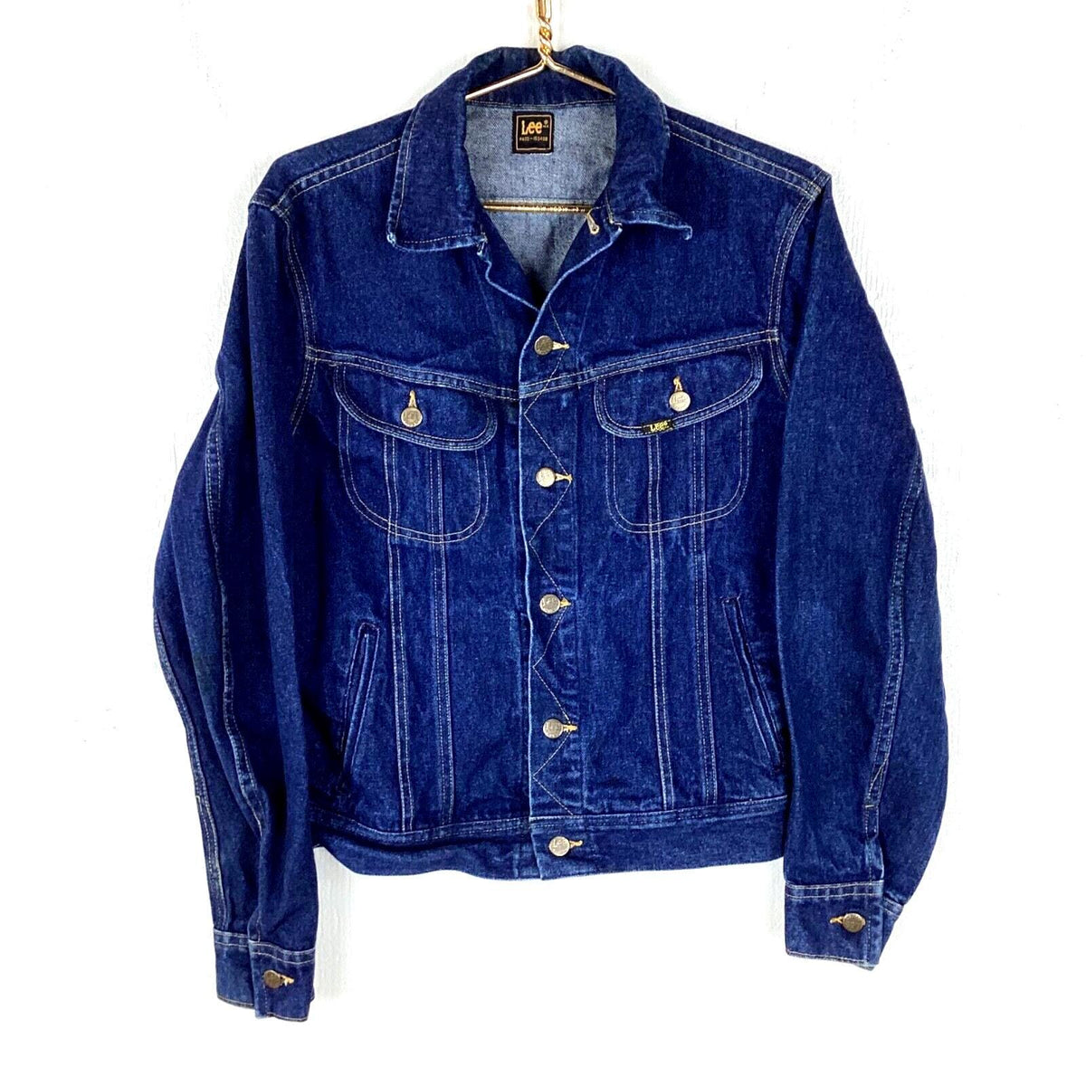 Vintage Lee Denim Jean Jacket Size XS Blue Button Up Made Usa 153438 Graphic Tee – Cozy Vibes · Must-Have Style