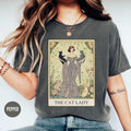 Cat Lady Tarot Card Shirt Cat Lover Tshirt Witchy Cat Lady Tee Cat Mom Gift Funny Cat Mama Mothers Day Gifts Graphic Tee – Feel-Good Design · Great Gift For Fans