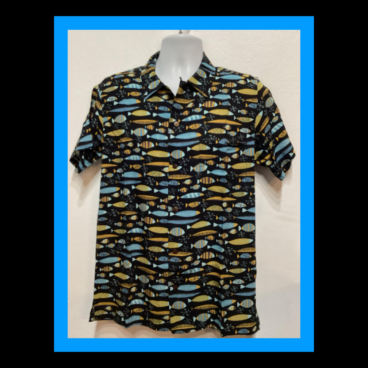 AT001 Americana 195039s style rayon atomic print quotTiki Hawaiianquot shirt by Atomik Tiki Graphic Tee – Soft Feel · High-Quality Print