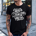 Men39s Black Bella Canvas 3001 Mockup Male T shirt Mockup 3001 Bella Canvas Men Model Mockup T Shirt Mockup Guys Bella Canvas T Shirt Graphic Tee – Feel-Good Design · Must-Have Style