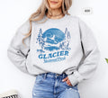 Glacier National Park Sweatshirt Mountain Adventure Unisex Crewneck Outdoor Nature Hike Clothing Travel Wanderlust Gift National Park Sweatshirt – Premium Graphic · Must-Have Style