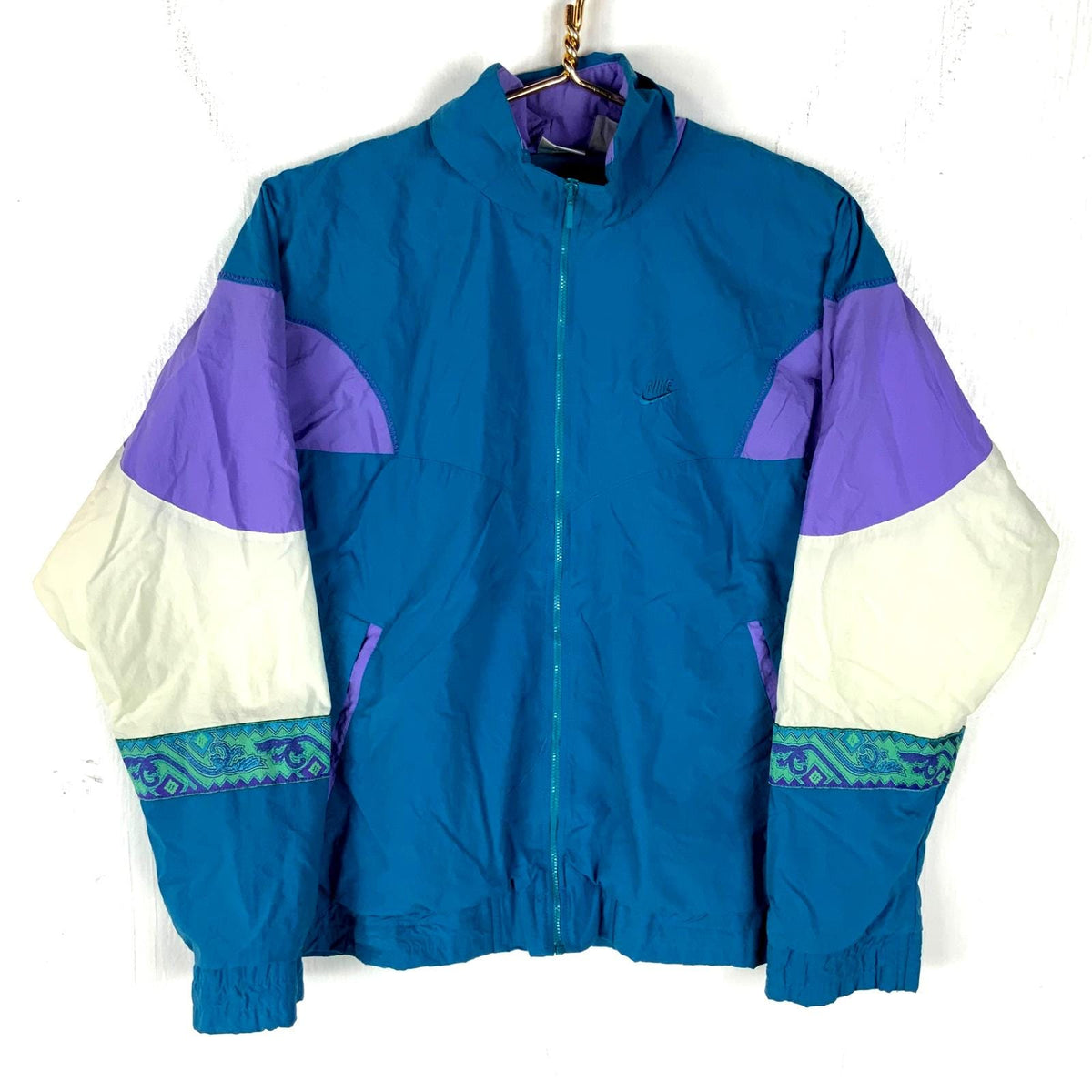 Vintage Nike Women39s Windbreaker Jacket Large Blue Full Zip 90s Graphic Tee – Easygoing Wear · Top Pick For Any Outfit